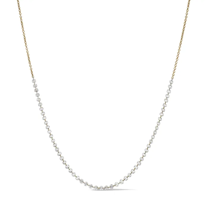 14 Karat Yellow Gold Aspen Air 575 Diamond Necklace RACHEL LYNN CHICAGO Necklaces 14 Karat Yellow Gold Aspen Air 575 Diamond Necklace RACHEL LYNN CHICAGO Necklaces