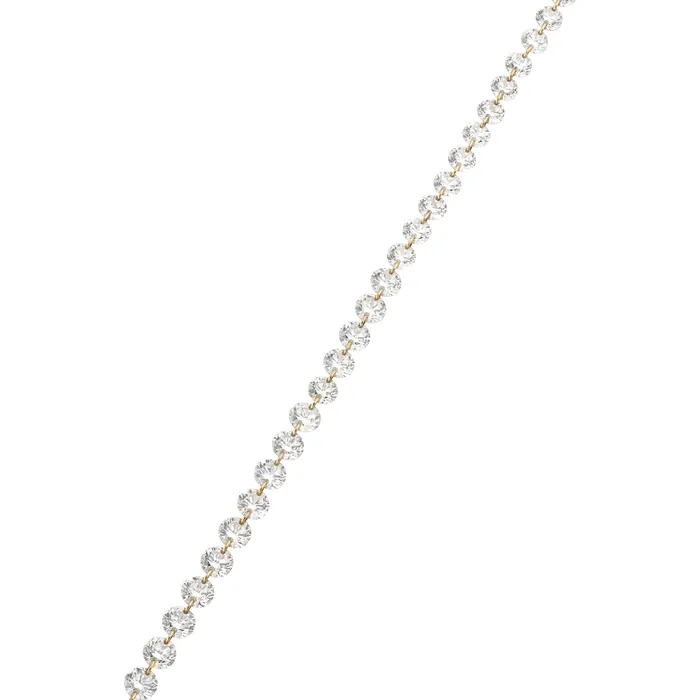 14 Karat Yellow Gold Aspen Air 575 Diamond Necklace RACHEL LYNN CHICAGO Necklaces