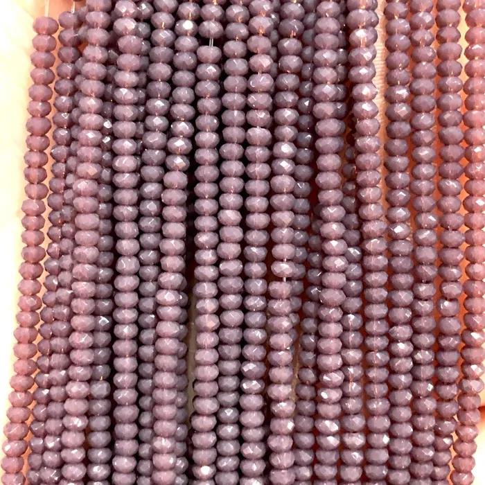 1mm Crystal rondelle beads strand 170 pcs PBC1C31 Peppy Beads Earrings
