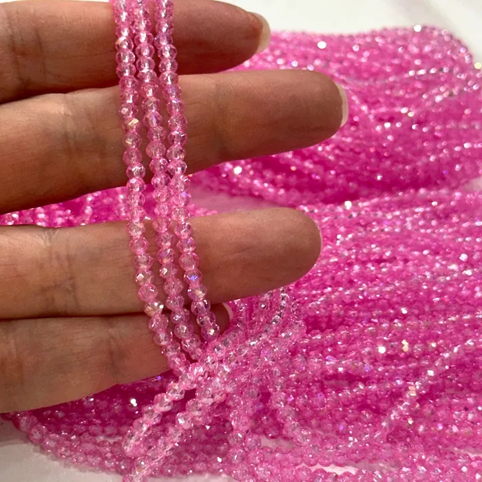 2mm Crystal rondelle beads strand 170 pcs PBC2C133 Peppy Beads Earrings