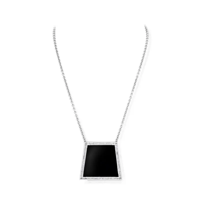398 Carat Diamond and Black Jadeite Necklace Stephen Silver Fine Jewelry Necklaces 398 Carat Diamond and Black Jadeite Necklace Stephen Silver Fine Jewelry Necklaces