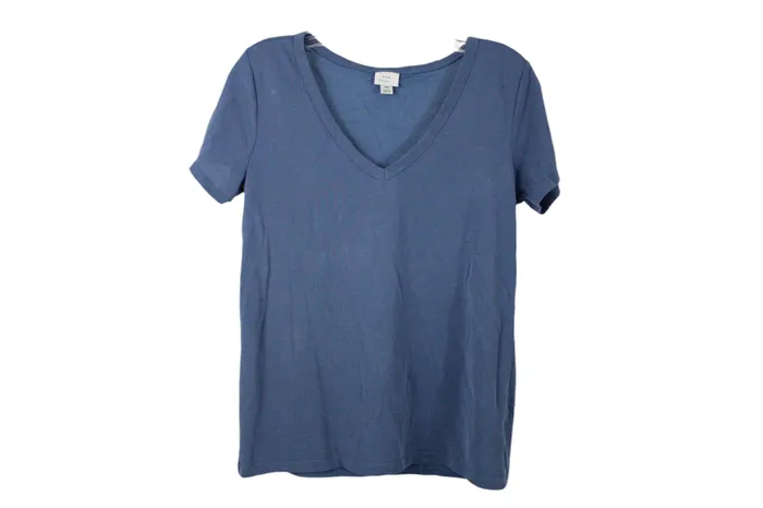 A New Day A New Day Dusty Blue Modal Top XS Rings