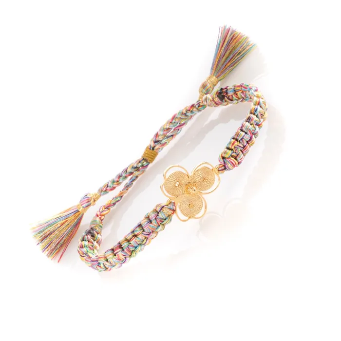 Agua Marina Bracelets Shamrock Filigree Bracelet
