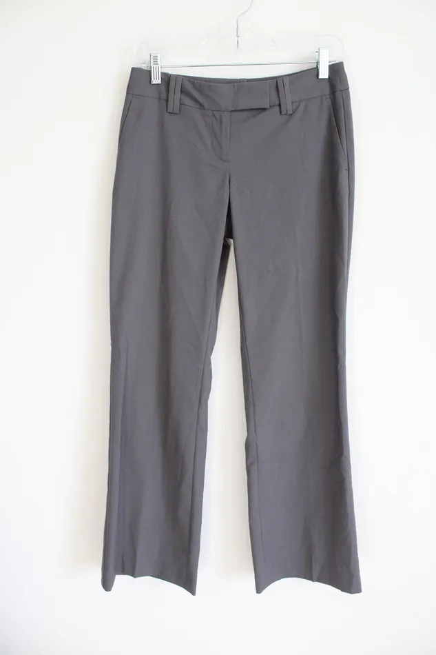 Ann Taylor LOFT LOFT Gray Work Trouser Pant 0 Petite Earrings