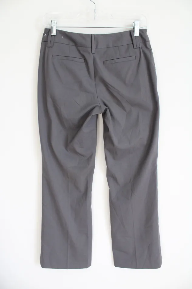 Ann Taylor LOFT LOFT Gray Work Trouser Pant 0 Petite Earrings