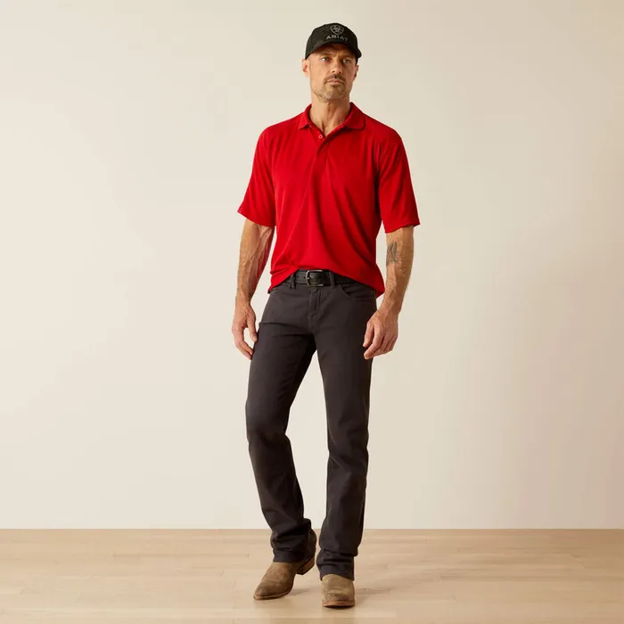 ARIAT MENS AC POLO HAUTE RED ARIAT MENS CLOTHING Earrings
