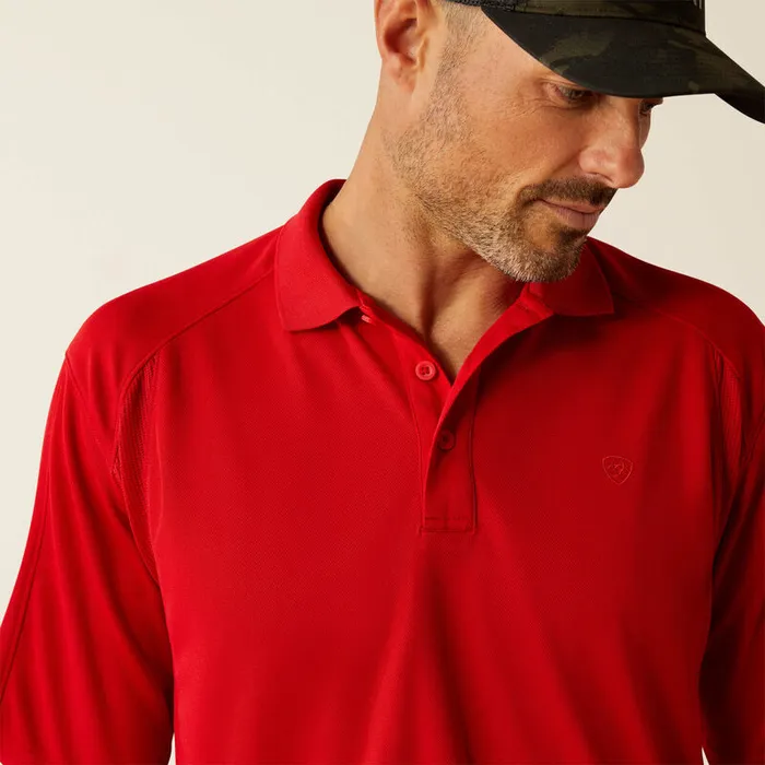 ARIAT MENS AC POLO HAUTE RED ARIAT MENS CLOTHING Earrings
