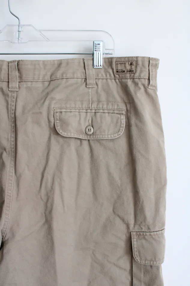 Arrow Tan Cargo Shorts 42 Arrow Earrings