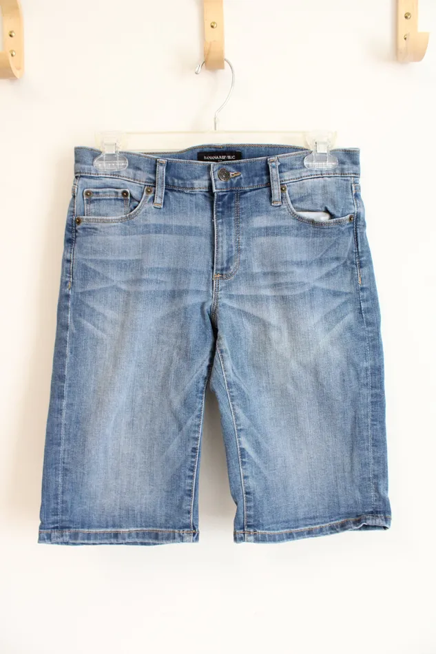 Banana Republic Earrings Banana Republic Long Jean Shorts 262