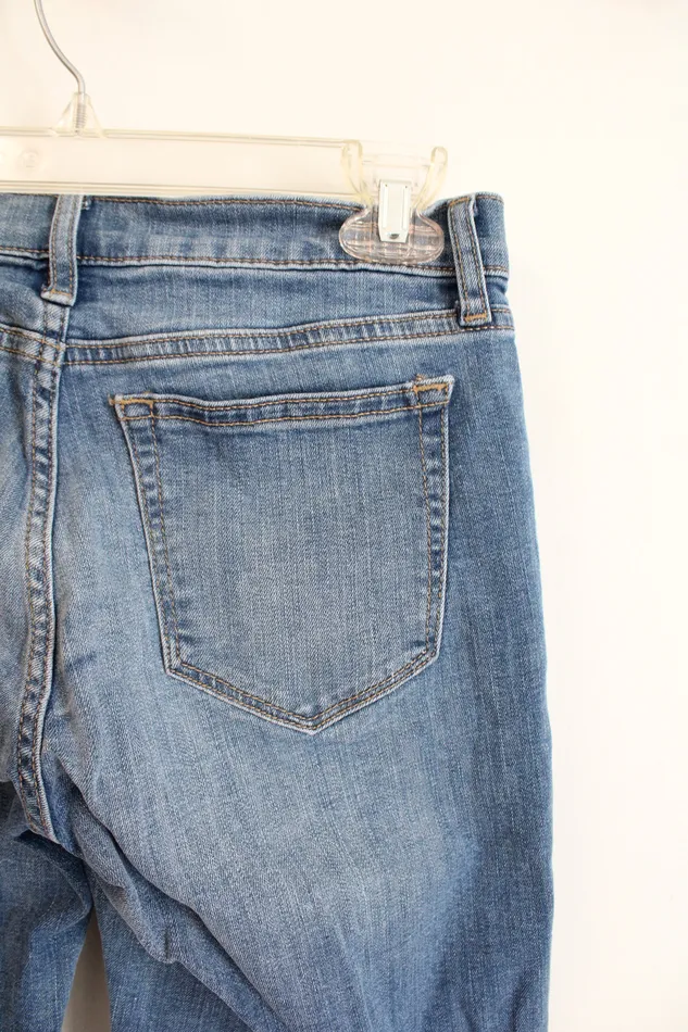 Banana Republic Earrings Banana Republic Long Jean Shorts 262