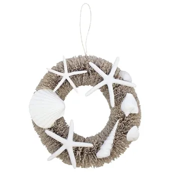 Beachcombers Bottle Brush Seashell Wreath THEBEACHCOMBER Earrings