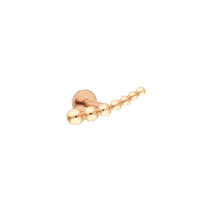 Beaded Arc Piercing Kismet by Milka Earrings