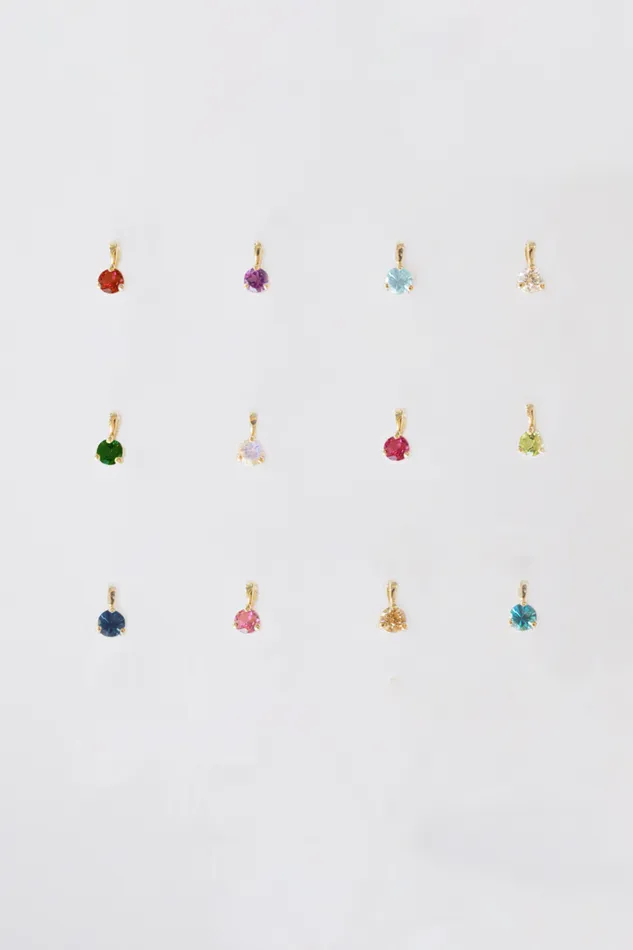 Birthstone Necklace madetoorder Foe Dear Necklaces