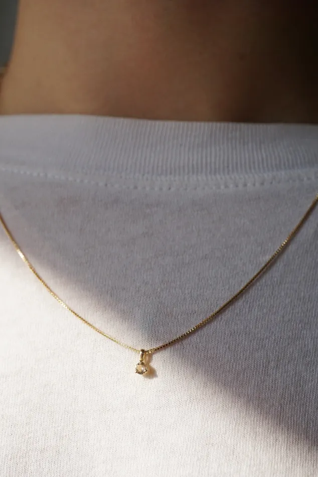 Birthstone Necklace madetoorder Foe Dear Necklaces