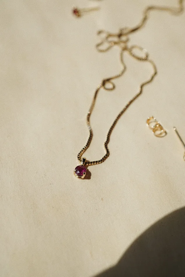 Birthstone Necklace madetoorder Foe Dear Necklaces