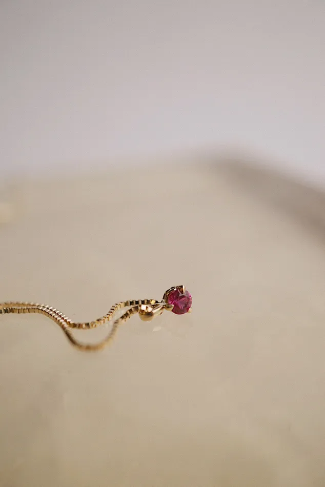Birthstone Necklace madetoorder Foe Dear Necklaces