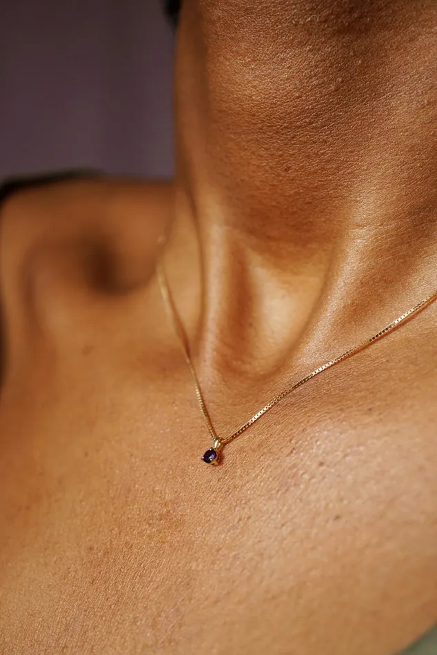 Birthstone Necklace madetoorder Foe Dear Necklaces