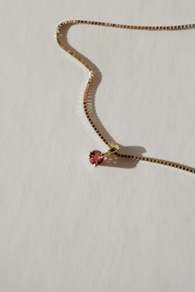 Birthstone Necklace madetoorder Foe Dear Necklaces