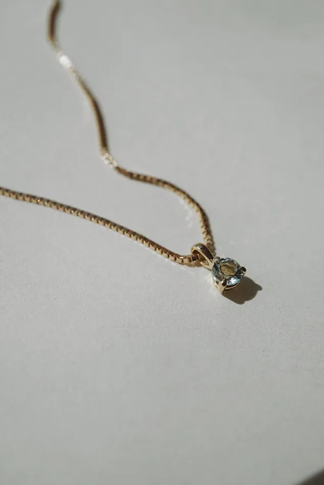 Birthstone Necklace madetoorder Foe Dear Necklaces