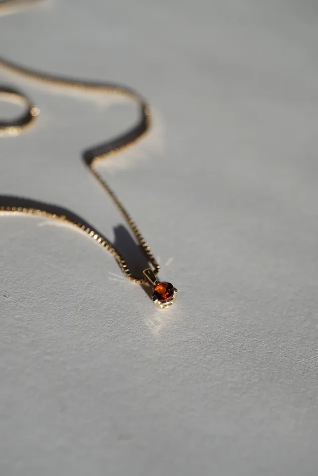 Birthstone Necklace madetoorder Foe Dear Necklaces