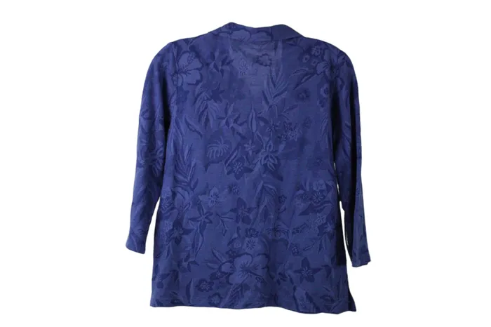 Blue Floral Shirt M Jubilee Thrift Rings