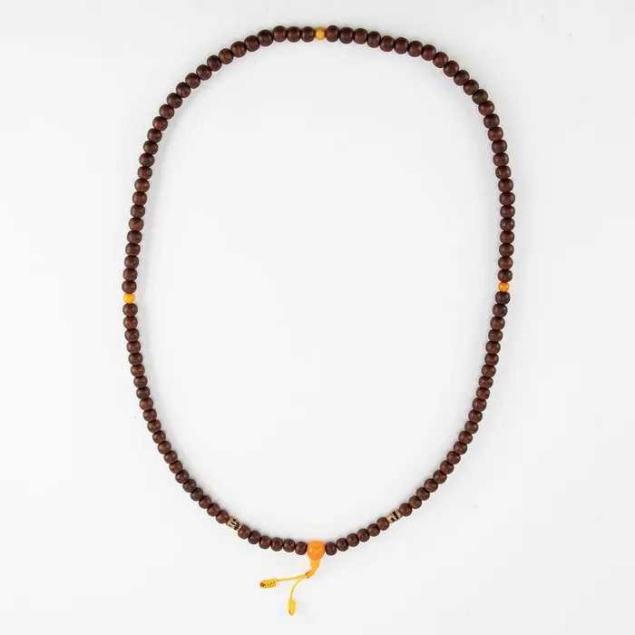 Bodhi Seed Mala Nirvana Mala Earrings