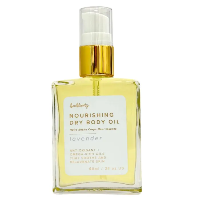 Bonblissity Lavender Nourishing Dry Body Oil 2 oz BONBLISSITY Earrings