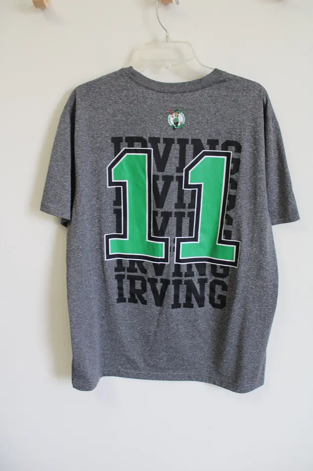 Boston Celtics 11 Irving Shirt XL Jubilee Thrift Earrings