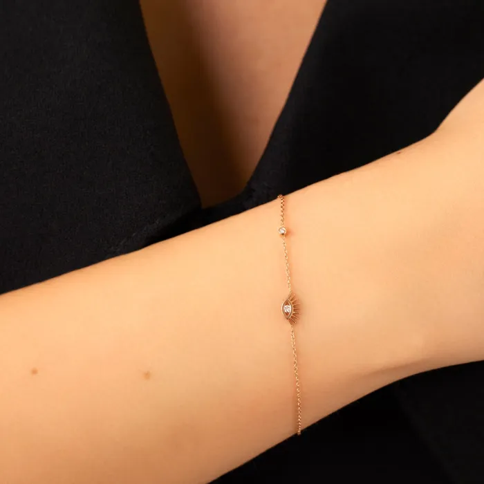 Bracelets Kismet by Milka Evil Eye Bracelet
