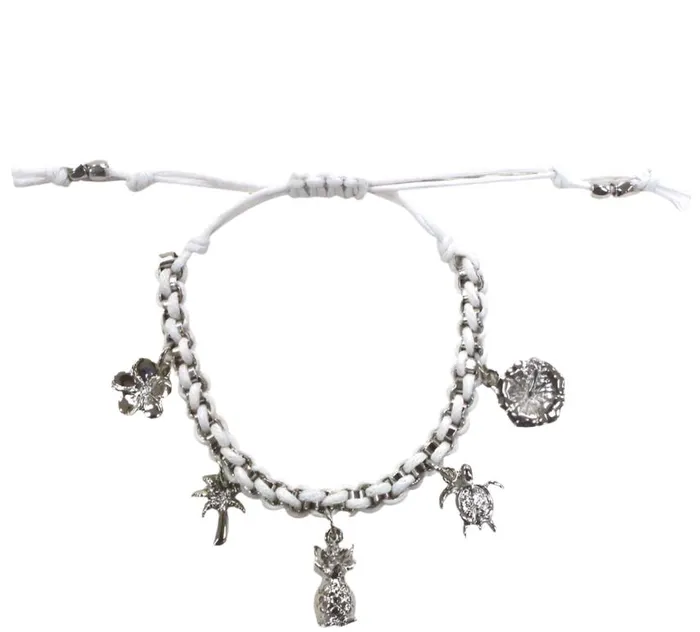 Bracelets Mauna Kai 5Hawaiian Charm Adjustable Bracelet MADDENCORP
