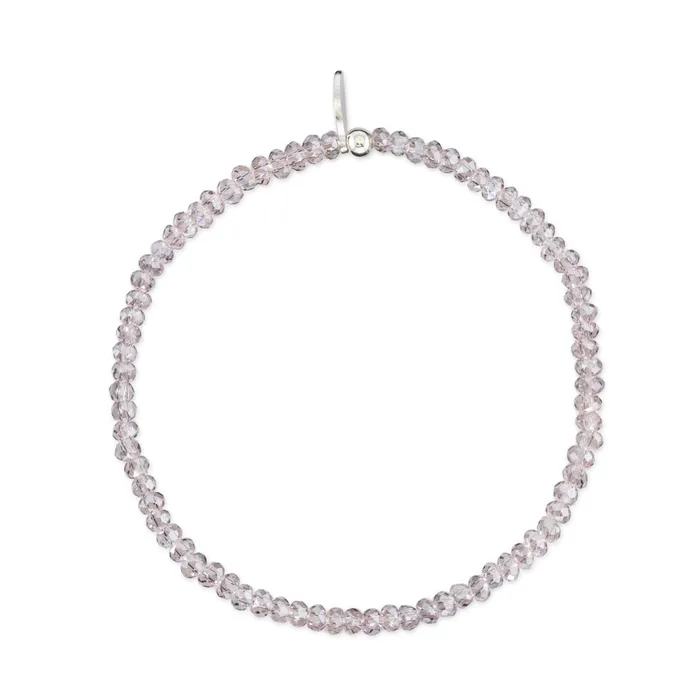 Bracelets RACHEL LYNN CHICAGO 2mm Sheer Lavender Quartz Bracelet