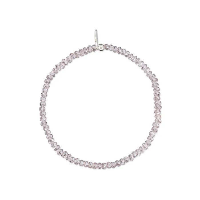 Bracelets RACHEL LYNN CHICAGO 2mm Sheer Lavender Quartz Bracelet