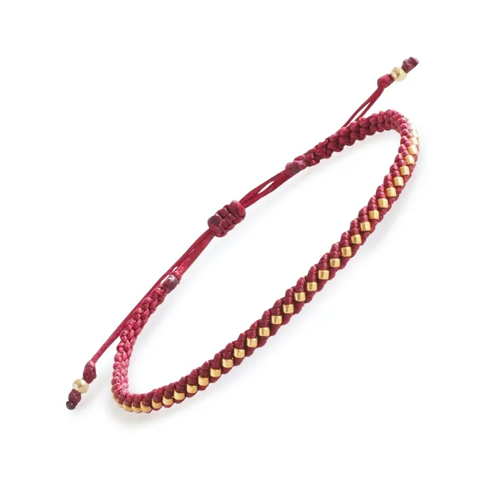 Bracelets Rows Macrame Adjustable Bracelet Macrala