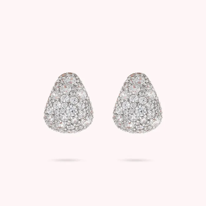 Bronzallure Earrings Orecchini a Goccia in Pav di Cubic Zirconia