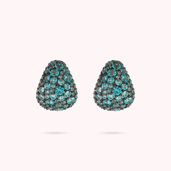 Bronzallure Earrings Orecchini a Goccia in Pav di Cubic Zirconia
