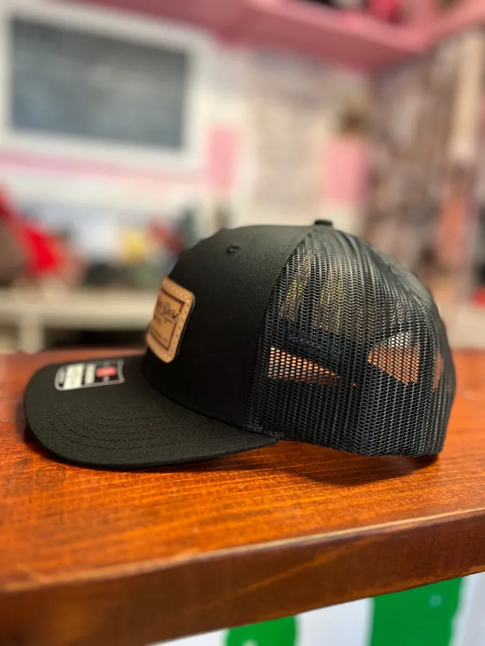 BSR LEATHER THE CHANDELIER ROSE BOUTIQUE CAP BLACK ON BLACK Necklaces