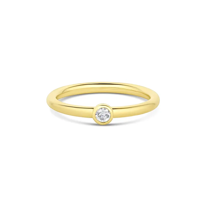 Bubble Bezel Birthstone Stacker Consider the Wldflwrs Necklaces
