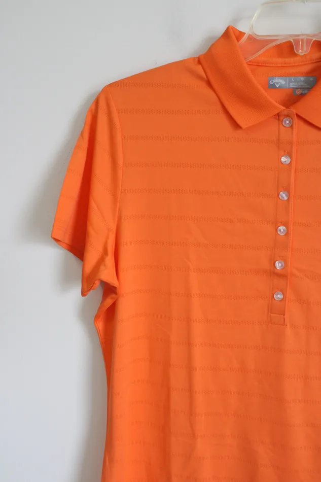 Callaway Earrings NEW Callaway Optivent Manheim Auto Auction Orange Top L