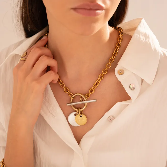 CAPTURE Necklace Twisted Silver Necklaces