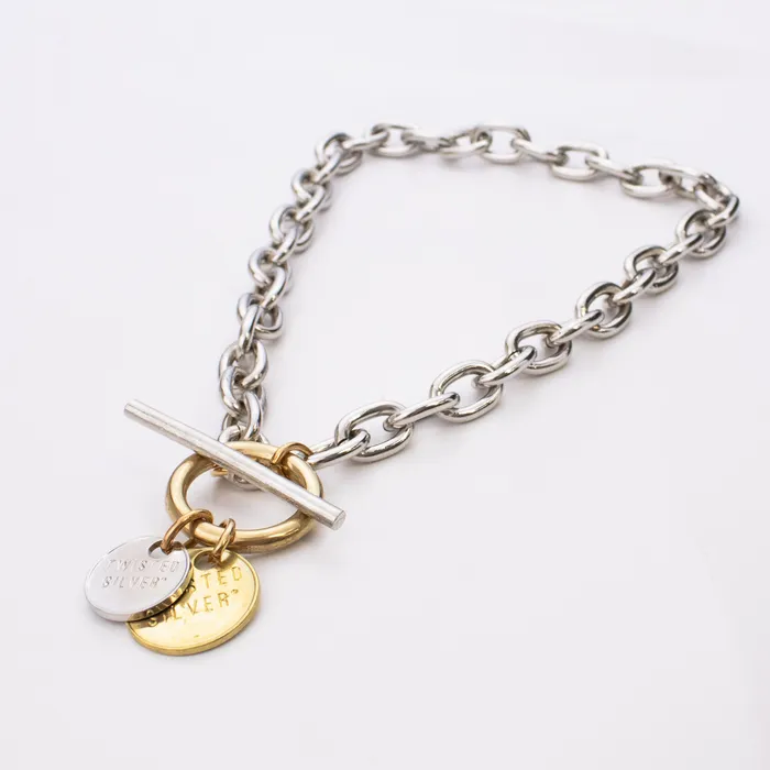 CAPTURE Necklace Twisted Silver Necklaces