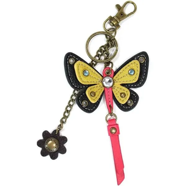CHALAGROUP Earrings Chala Mini Yellow Butterfly Keychain