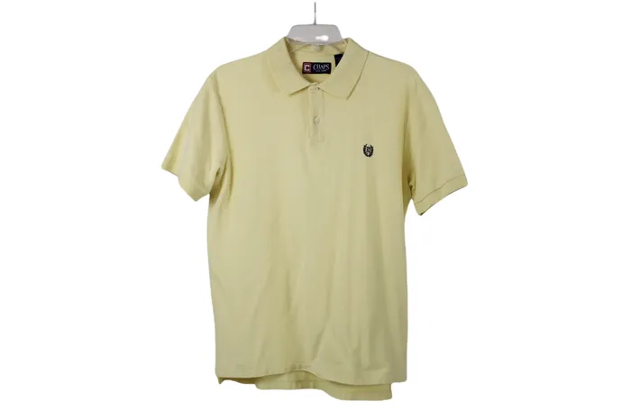 Chaps Earrings Chaps Yellow Polo shirt M