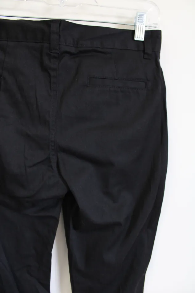 Classroom Uniforms Rings Classroom Uniforms High Rise Black Straight Leg Pant 12