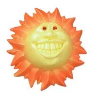 Clay Critters Toothy Sun Refrigerator Magnet CLAYCRITTERS Earrings