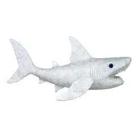 CLAYCRITTERS Earrings Clay Critters Swirled Shark Refrigerator Magnet