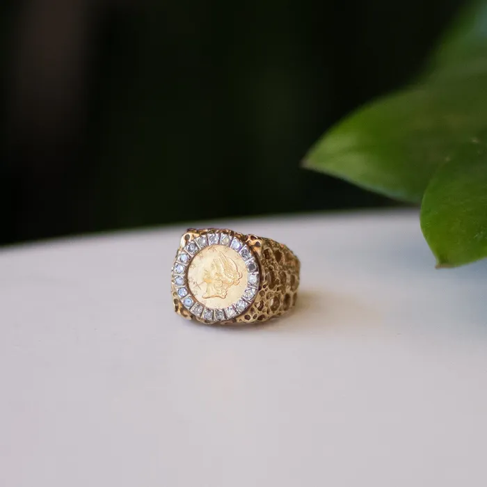 Coin Ring Consider the Wldflwrs Rings