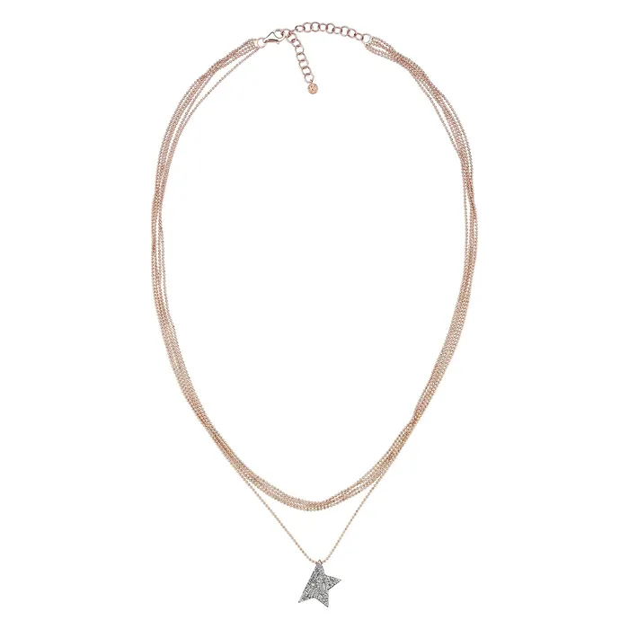 Comet Ball Chain Necklace Kismet by Milka Necklaces