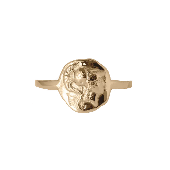 COMMON ERA Athena Molten Ring Rings