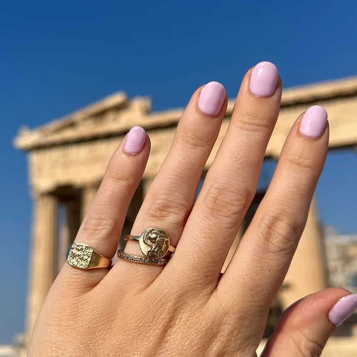 COMMON ERA Athena Molten Ring Rings
