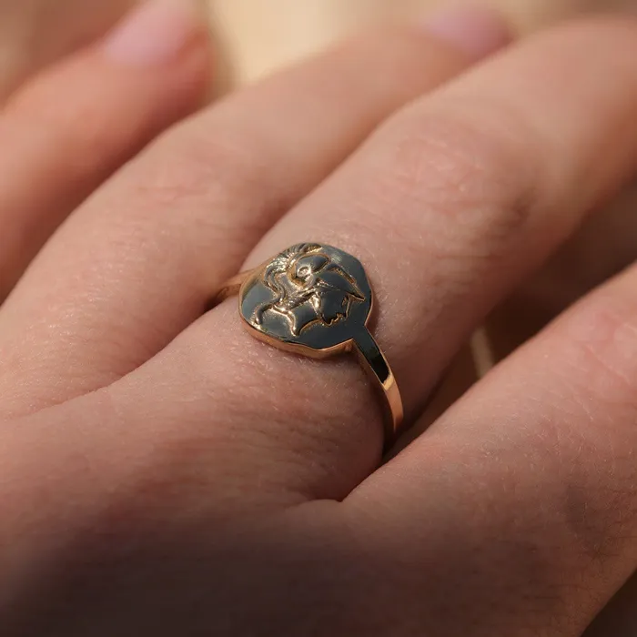 COMMON ERA Athena Molten Ring Rings